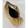Fendi Fendigraphy Small Hobo Bag In Gold Metallic Leather