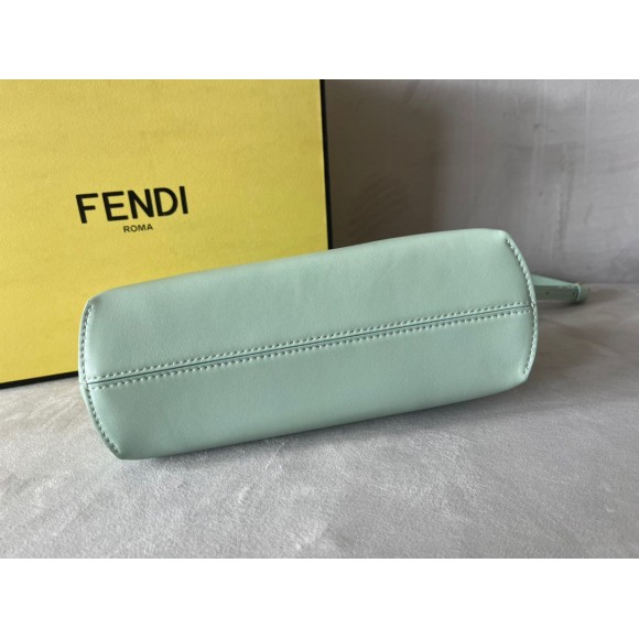 F**di first small bag in mint green nappa leather