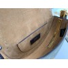 Fendi Moonlight Saddle Bag In Green Calfskin