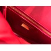 Fendi Peekaboo Mini Bag In Red Nappa Leather