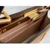 Fendi Peekaboo ISeeU Small Bag In Beige Calfskin