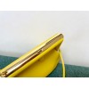 Fendi First Small Bag In Yellow Nappa Leather