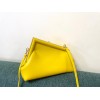 Fendi First Small Bag In Yellow Nappa Leather