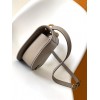 Fendi C’mon Medium Bag in Grey Calfskin