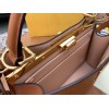 Fendi Peekaboo ISeeU Medium Bag In Brown Calfskin