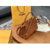 Fendi Peekaboo ISeeU Medium Bag In Brown Calfskin