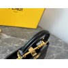 Fendi Peekaboo ISeeU Petite Bag In Black Nappa Leather