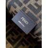 Fendi First Small Bag In Beige Raffia Macrame