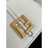 Fendi C’mon Small Bag in White Calfskin