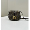 Fendi C’mon Small Bag in FF Jacquard Fabric