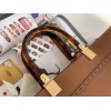 Fendi Sunshine Medium Tote Bag In Brown Calfskin