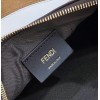 Fendi Fendigraphy Small Hobo Bag In Inlaying Leather