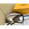 Fendi Fendigraphy Small Hobo Bag In Inlaying Leather