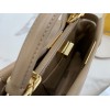 Fendi Peekaboo Mini Bag In Dove Grey Nappa Leather