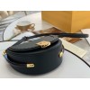 Fendi Moonlight Saddle Bag In Black Calfskin