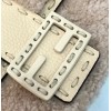 Fendi Medium Baguette Bag In Beige Shearling