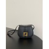 Fendi C’mon Small Bag in Black Calfskin