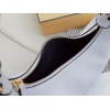 Fendi Fendigraphy Small Hobo Bag In White Leather