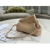 Fendi First Small Bag In Beige Nappa Leather