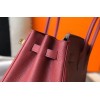 Hermes Birkin 35 Bag in Ruby Clemence Leather with GHW