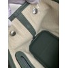 Hermes Garden Party 30 Handmade Bag in Vert Amande Clemence Leather