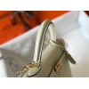 Hermes Kelly 25cm Sellier Bag in Craie Epsom Calfskin GHW