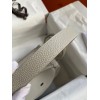 Hermes Lindy 26 Handmade Bag In Beton Clemence Leather