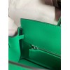 Hermes Shadow Birkin 25 Limited Edition Bag In Green Swift Calfskin