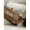 Hermes 24/24 Mini 21 Handmade Bag in Beige Weimar Evercolor Leather