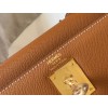 Hermes Kelly 28cm Sellier Bag in Gold Epsom Calfskin GHW