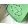Hermes Evelyne III Mini Bag In Vert Criquet Clemence Leather