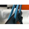 Hermes Birkin 35 Bag in Blue Jean Clemence Leather with GHW