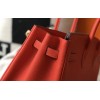 Hermes Birkin 35 Bag in Red Clemence Leather with GHW