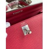 Hermes Kelly Sellier 28 Handmade Bag In Ruby Epsom Calfskin