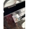 Hermes Kelly Sellier 28 Handmade Bag In Black Crocodile Niloticus Shiny Skin