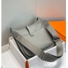 Hermes Evelyne III 29 Bag in Gris Meyer Clemence Leather