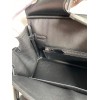 Hermes Birkin 25 Retourne Handmade Bag In Black Box Calfskin