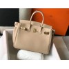 Hermes Birkin 30 Bag in Trench Clemence Leather with GHW