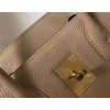 Hermes Birkin 30 Bag in Trench Clemence Leather with GHW