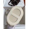 Hermes In The Loop 18 Handmade Bag in Craie Clemence Leather