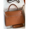 Hermes Kelly Lakis 32 Handmade Bag In Gold Swift Calfskin