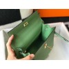 Hermes Kelly 28cm Sellier Bag in Vert Cypres Epsom Calfskin GHW