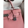 Hermes Kelly Sellier 28 Handmade Bag In Rose Confetti Epsom Calfskin