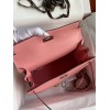 Hermes Kelly Sellier 28 Handmade Bag In Rose Confetti Epsom Calfskin