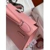 Hermes Kelly Sellier 28 Handmade Bag In Rose Confetti Epsom Calfskin
