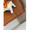 Hermes Garden Party 30 Handmade Bag in Gold Clemence Leather