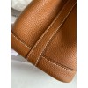 Hermes Garden Party 30 Handmade Bag in Gold Clemence Leather