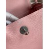 Hermes Lindy 26 Handmade Bag In Rose Sakura Clemence Leather