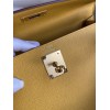 Hermes Kelly Sellier 28 Handmade Bag In Jaune Ambre Epsom Calfskin