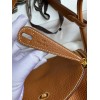 Hermes Lindy 26 Handmade Bag In Gold Clemence Leather